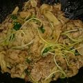 はるANDゆうママ's cooksnap of when they made オクラの新芽とチーズの肉巻き照り焼き.