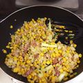 ゆみまんJAPAN's cooksnap of when they made ペッパーランチ風!?ベーコンチーズライス.