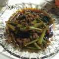 yamimeco's cooksnap of when they made ひき肉と小松菜のさっと炒め.