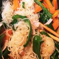 nomi193's cooksnap of when they made 白滝でヘルシー！ピーマンとハム炒め.