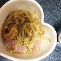 みゃみゃー's cooksnap of when they made もやしベーコン炒め卵入り.