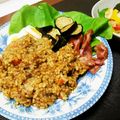 クラッチーナ３号's cooksnap of when they made 残り物カレーでドライカレー.
