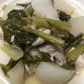 みいこ1128's cooksnap of when they made カブと豚肉の煮浸し.