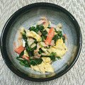 RINRI☆'s cooksnap of when they made ほうれん草と色々炒め物.