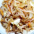 むぴょこぴょこん's cooksnap of when they made 野菜たっぷり糸こん焼きそば.