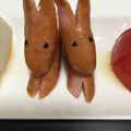 こめださん。's cooksnap of when they made ウインナー飾り切り★うさぎちゃん.
