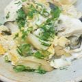 kiyomi2580's cooksnap of when they made きのこと豆腐で✿ヘルシー卵どんぶり.