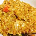 くっくぷーー's cooksnap of when they made 余りカレーでチーズカレーリゾット風.