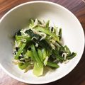 kenjingoo's cooksnap of when they made 簡単★小松菜のじゃこ煮.
