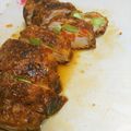 taraking's cooksnap of when they made ムネ肉うすあげ包み焼き.