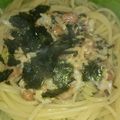 さねはは's cooksnap of when they made ＊簡単＊ 塩昆布とツナで納豆スパゲッティ.