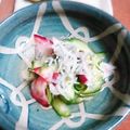 ＴＯＭＯＷＡＴ's cooksnap of when they made かぶとじゃこの酢の物.