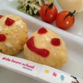 kinako10's cooksnap of when they made レンジで簡単♪オムライスおにぎり.
