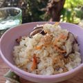 もりあん農園's cooksnap of when they made ダブル旨み♪干し椎茸の炊き込みご飯.