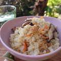 もりあん農園's cooksnap of when they made ダブル旨み♪干し椎茸の炊き込みご飯.