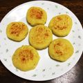 くーちゃん429's cooksnap of when they made ほくほく♪さつま芋チーズ饅頭♪.