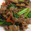 ハワイカイルア's cooksnap of when they made 豚肉と小松菜のオイスターソース炒め　④.
