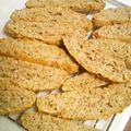 ももちゃんパンダ's cooksnap of when they made 柿の皮のチップスとくるみのビスコッティ.