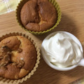 モカ’ｓママ's cooksnap of when they made 柿と レーズン の ヨーグルトマフィン.