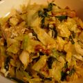 ＭａｒｉｅＤｉａｎｅ's cooksnap of when they made ニラとキャベツの炒め物.