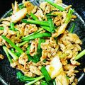 500k's cooksnap of when they made 10分で簡単！豚バラキムチ炒め.