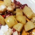 SSmamSS's cooksnap of when they made タコとポテトのガーリックコンソメ炒め.