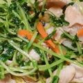 煌ちん's cooksnap of when they made 豆苗ともやし豚バラ炒め.