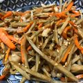 satto0119's cooksnap of when they made 鶏皮きんぴら.