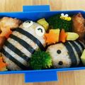ぼたMVFW50☆'s cooksnap of when they made キャラ弁✩簡単✩ダンゴムシさん弁当♪.