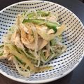 kookuro's cooksnap of when they made ゆで鶏で♪中華サラダ.