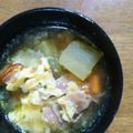 ゆ・ふママ's cooksnap of when they made 冬瓜のあったか〜スープ★.