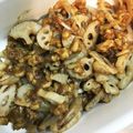 acco☆chang's cooksnap of when they made レンコンの香ばしくるみ味噌和え.
