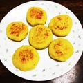 くーちゃん429's cooksnap of when they made ほくほく♪さつま芋チーズ饅頭♪.
