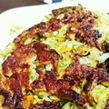 ANぱんまん's cooksnap of when they made ごぼうとキャベツたっぷりのお好み焼き.