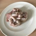 Yokchina's cooksnap of when they made お母さんのイカの酢漬け.