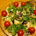 n0604's cooksnap of when they made いわしと水菜のさっぱりサラダ.