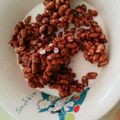 ｺｱﾗ's cooksnap of when they made ぽん菓子DEチョコスナック.