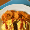 ブランディ's cooksnap of when they made さつまいもの☆カレー炒め☆.