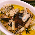 ミドグリ's cooksnap of when they made 牡蠣と椎茸のアヒージョ.