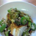 のじまさん's cooksnap of when they made シンプル！冷奴～ゴマおくらを乗せて～.