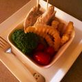 ame-ikuru's cooksnap of when they made チキンの串焼き～ココナッツカレー風味.