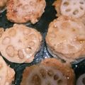 みかみＱ's cooksnap of when they made ❄︎リメイク❤️れんこんはさみ焼き❄︎.