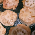みかみＱ's cooksnap of when they made ❄︎リメイク❤️れんこんはさみ焼き❄︎.