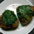 SKB34's cooksnap of when they made ダブル大葉で絶品♡醤油焼きおにぎり.