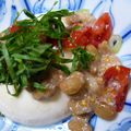 みかん主婦's cooksnap of when they made なっとう冷ややっこ.