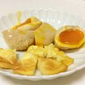 ともちゃんと３匹の猫's cooksnap of when they made 卵とチーズの燻製.