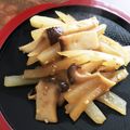 ココロロココ's cooksnap of when they made 定番だけど★ヤーコン＆エリンギのきんぴら.