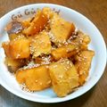 chi-3's cooksnap of when they made 簡単カボチャの煮物♪炊飯器に入れるだけ.