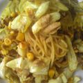 ルーシールー's cooksnap of when they made 幼児と一緒に作る！ツナとキャベツのパスタ.