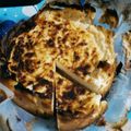 ダテっち☆'s cooksnap of when they made トースターで焼けた♪ベイクドチーズケーキ.